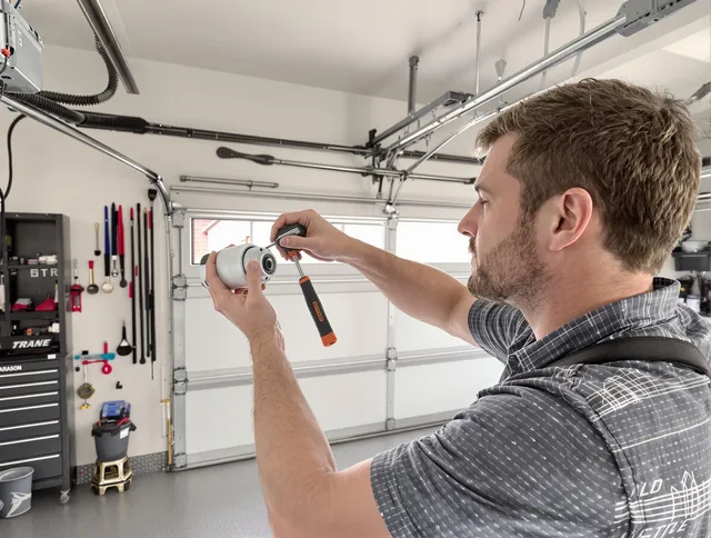 Garage door opener repair service by Middleburg Heights Garage Door Repair in Middleburg Heights