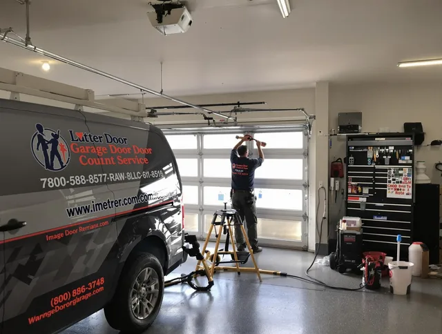 Middleburg Heights Garage Door Repair team performing same-day garage door repair in Middleburg Heights